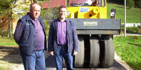 Općinski načelnik Nedžad Zukanović obišao infrastrukturne radove na području Ključa