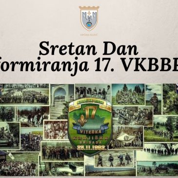 Čestitka povodom Dana formiranja 17. VKBBR