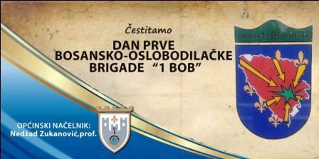 Čestitka povodom Dana formiranja Prve bosansko-oslobodilačke brigade