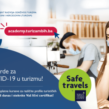 Razvijte vaše sposobnosti i steknite certifikate u oblasti turizma!