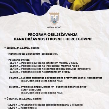 Program obilježavanja Dana državnosti Bosne i Hercegovine